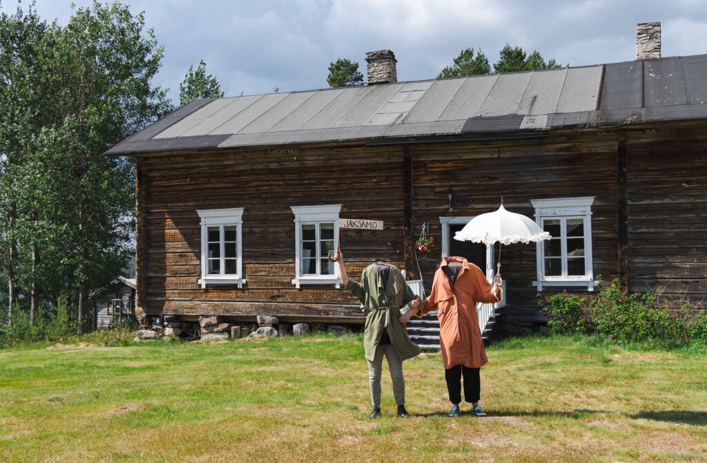 Taidekelekka. Kuva Aino-Sofia Orjasniemi