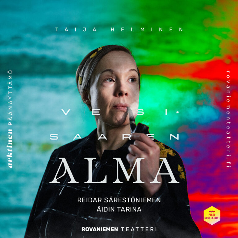 Piste Kollektiivin ja Rovaniemen teatterin Vesisaaren Alma valittu Tampereen teatterikesän pääohjelmistoon